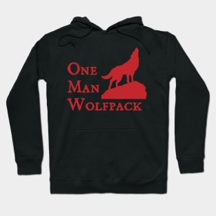 one man wolfpack Hoodie